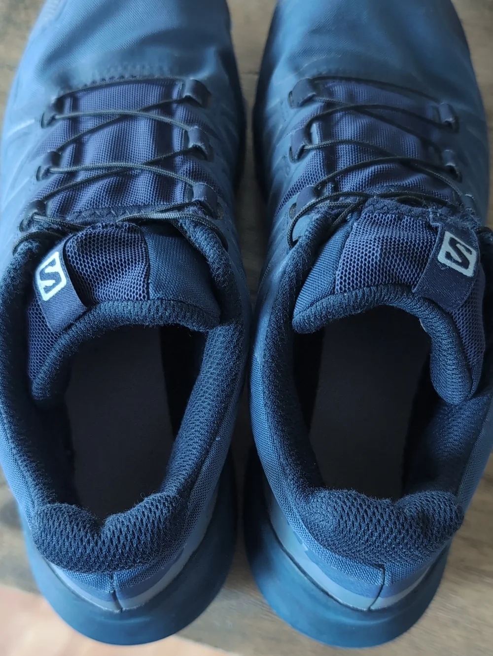 Salomon SpeedCross 5 Trail Running Shoes 8 Navy White Contagrip Energycell